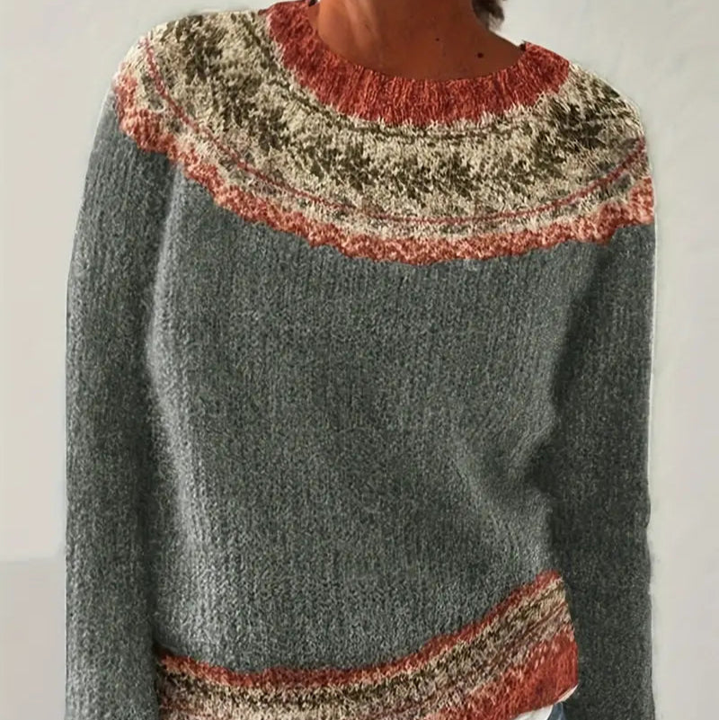 Julia - Ulltröja i Lopapeysa-stil
