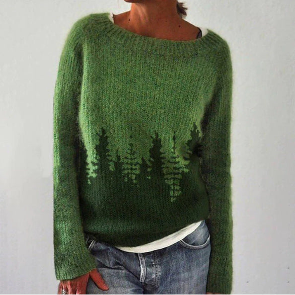 Karin - Chic oversized tröja med mjuk elegant stil