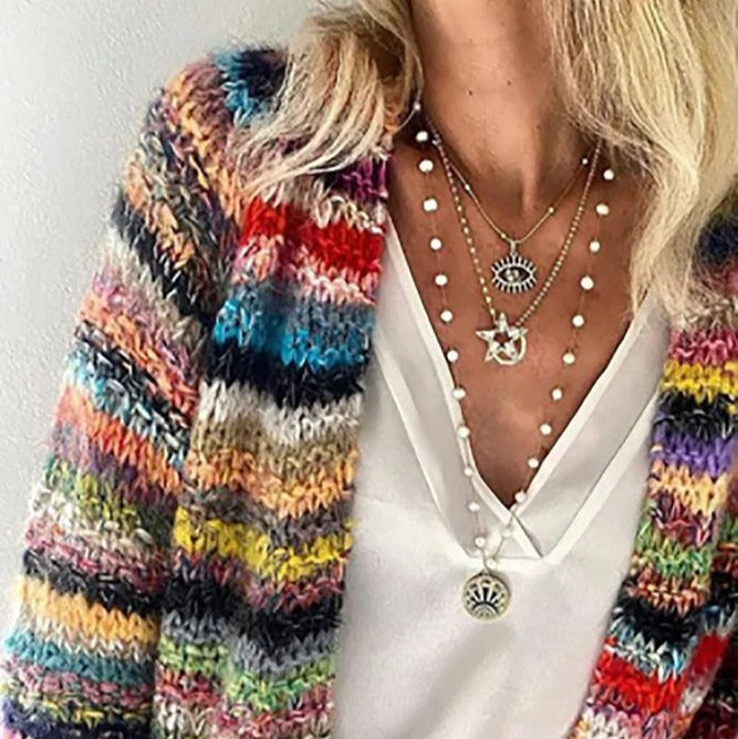 Camilla - Fair Isle-stickad tröja