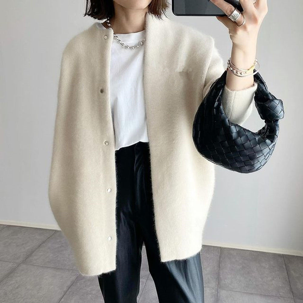 Ingrid - Klassisk mohair cardigan