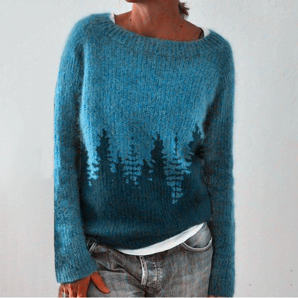 Karin - Chic oversized tröja med mjuk elegant stil