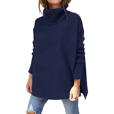 Charlotte - Varm turtleneck-tröja